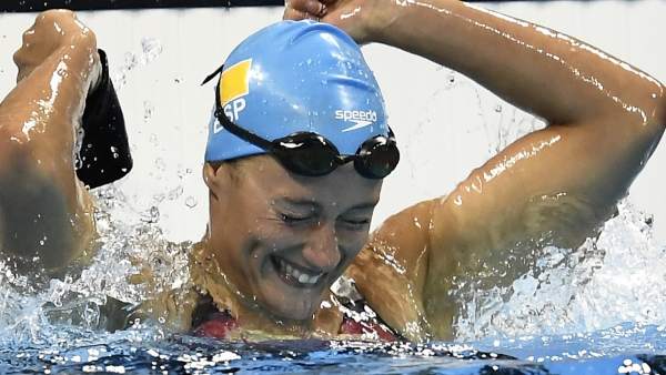 Mireia Belmonte gana la medalla de oro en los 200 mariposa en Río 2016 Mireia Belmonte gana la medalla de oro en los 200 mariposa en Río 2016