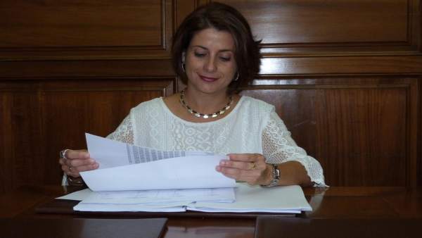 La diputada Emma Buj La diputada Emma Buj
