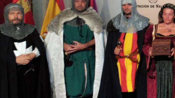 Presentación de la recreación de este domingo en Castronuño (Valladolid) Presentación de la recreación de este domingo en Castronuño (Valladolid)