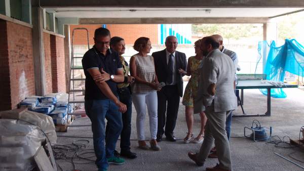 El Colegio San Francisco está adaptando sus baños El Colegio San Francisco está adaptando sus baños