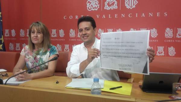 Yáñez y Zaplana durante la rueda de prensa de este jueves Yáñez y Zaplana durante la rueda de prensa de este jueves