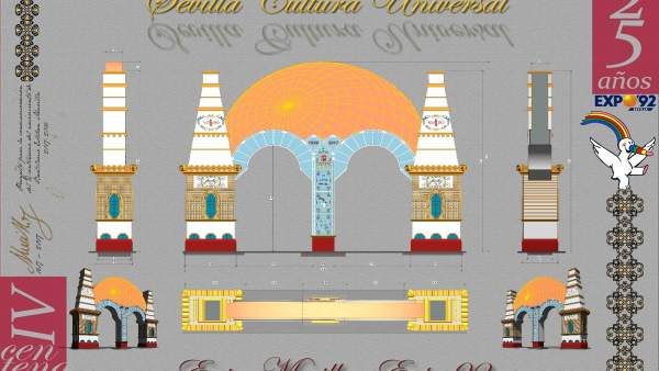 Diseño de la portada de la Feria de 2017. Diseño de la portada de la Feria de 2017.