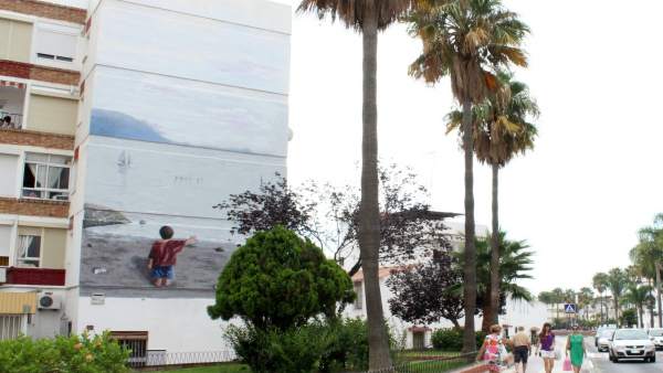 Estepona Inaugura Un Nuevo Mural Artístico Dedicado A Los Niños Refugiados Estepona Inaugura Un Nuevo Mural Artístico Dedicado A Los Niños Refugiados