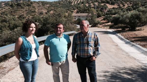 Visita a las obras en la vía entre Quesada y El Chorro. Visita a las obras en la vía entre Quesada y El Chorro.