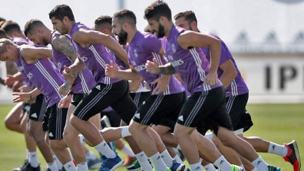 Entrenamiento del Real Madrid Entrenamiento del Real Madrid