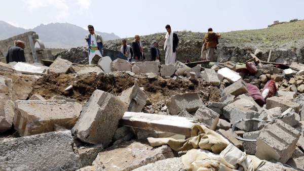 Nuevo bombardeos en Saná, capital de Yemen Nuevo bombardeos en Saná, capital de Yemen