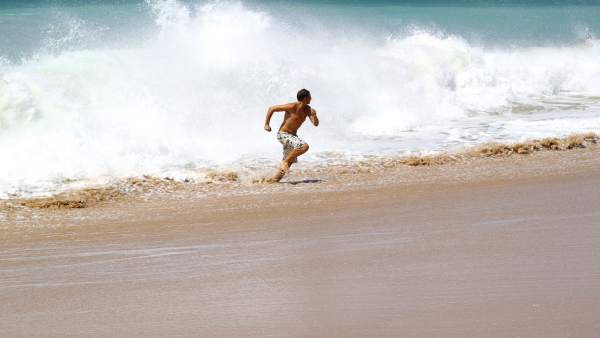 Una playa de Cádiz Una playa de Cádiz