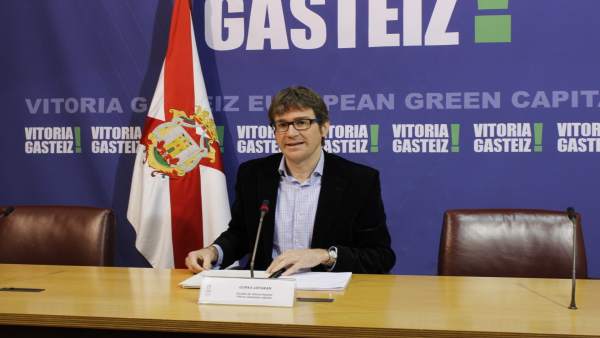 El alcalde de Vitoria, Gorka Urtaran (PNV) El alcalde de Vitoria, Gorka Urtaran (PNV)
