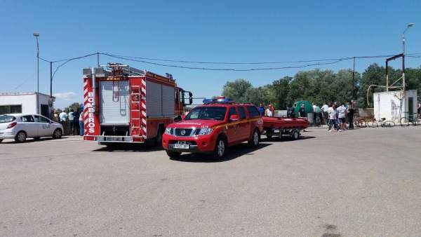 Coche y ambilancia de Bomberos Coche y ambilancia de Bomberos