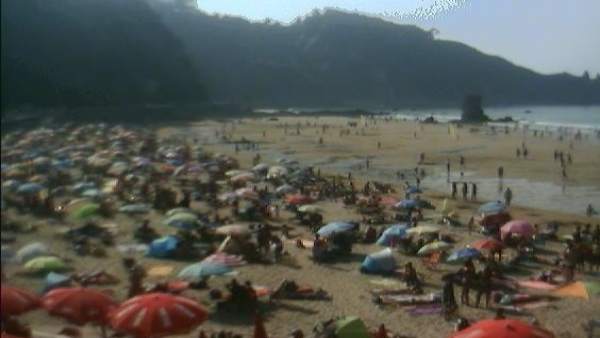 Playa del Aguilar (Muros del Nalón). Playa del Aguilar (Muros del Nalón).