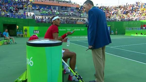Rafa Nadal pidiendo explicaciones p Rafa Nadal pidiendo explicaciones p