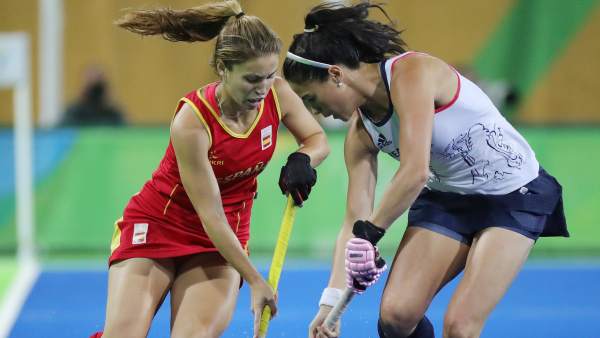 Hockey femenino España y Reino Unido Hockey femenino España y Reino Unido