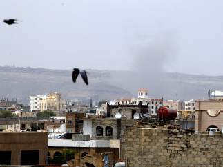 Bombardeo en Yemen