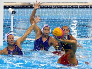 Beatriz Ortiz Muñoz, de la selección española de waterpolo