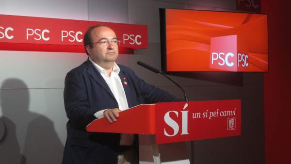 Miquel Iceta, PSC Miquel Iceta, PSC