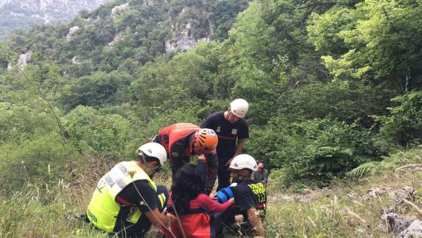 Rescate en La Hermida Rescate en La Hermida