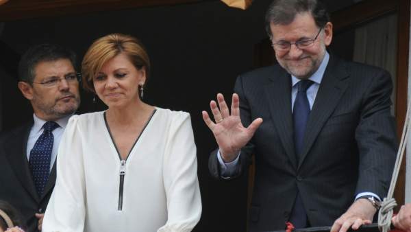 Rajoy y Cospedal, Corpus de Toledo Rajoy y Cospedal, Corpus de Toledo