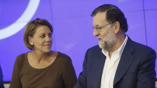 Cospedal y Rajoy Cospedal y Rajoy