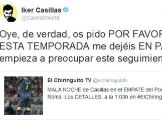 Tuit de Iker Casillas