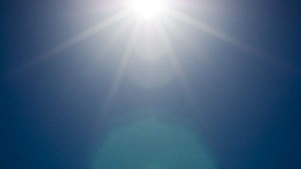 Sol incidiendo de forma directa Sol incidiendo de forma directa