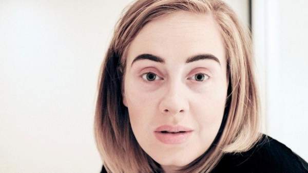 Adele sin maquillaje Adele sin maquillaje