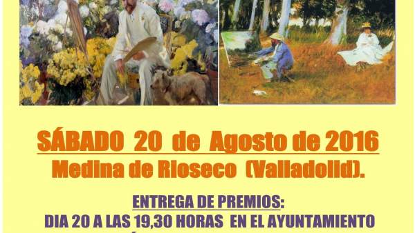 Cartel anunciador del certamen. Cartel anunciador del certamen.