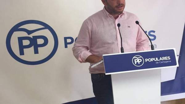 Joaquín Segado en la rueda de prensa Joaquín Segado en la rueda de prensa