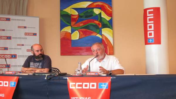 Antonio Pino Y Adrian Redondo CCOO Antonio Pino Y Adrian Redondo CCOO