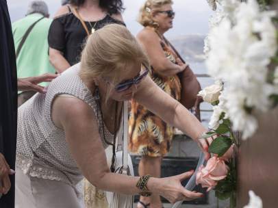 Homenaje a las víctimas de Spanair este sábado 20 de agosto de 2016 durante el octavo aniversario de la tragedia