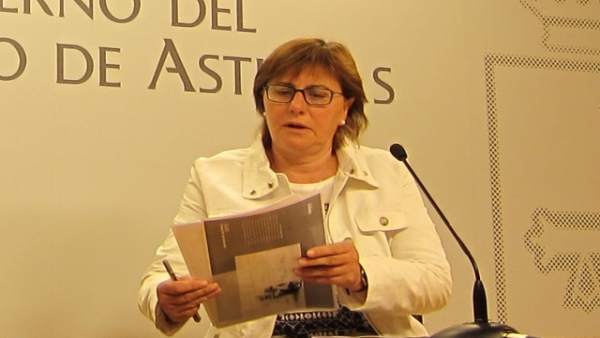 La consejera de Servicios y Derechos Sociales, Pilar Varela, en rueda de prensa La consejera de Servicios y Derechos Sociales, Pilar Varela, en rueda de prensa