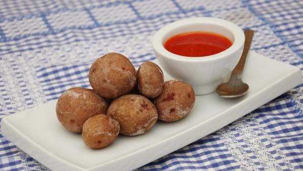 Papas arrugadas con mojo Papas arrugadas con mojo