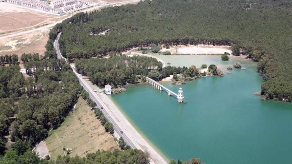 Embalse del Cubillas, en Granada Embalse del Cubillas, en Granada