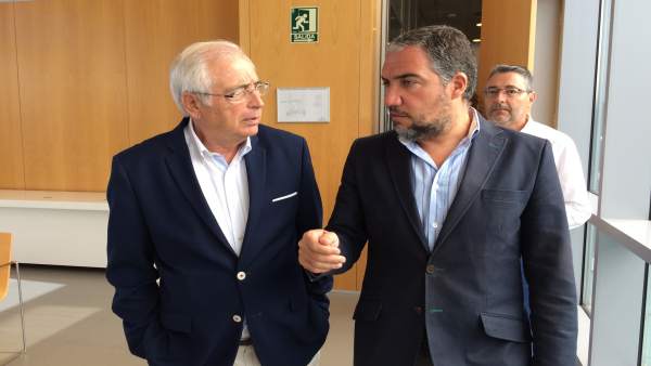 Elías Bendodo y Juan José Imbroda Elías Bendodo y Juan José Imbroda