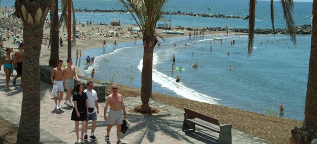 Playa de Troya, en Tenerife