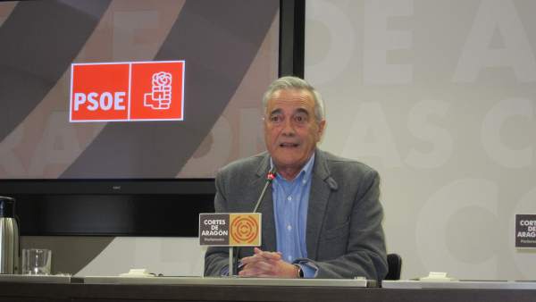 El portavoz del PSOE-Aragón, Javier Sada. El portavoz del PSOE-Aragón, Javier Sada.