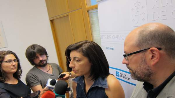La conselleira de Medio Rural, Ángeles Vázquez, y el alcalde de Santiago La conselleira de Medio Rural, Ángeles Vázquez, y el alcalde de Santiago