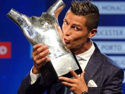 Cristiano Ronaldo, mejor jugador de la UEFA