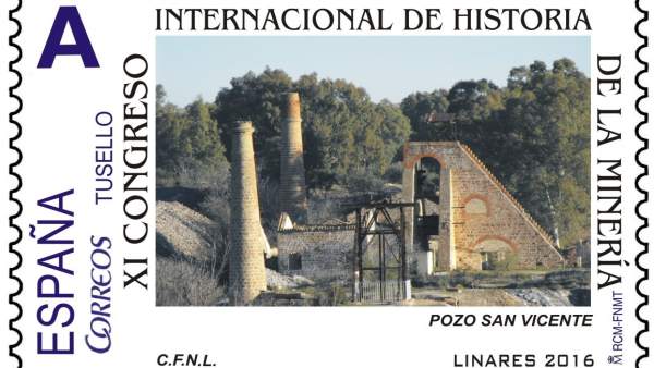Sello emitido por el XI Congreso Internacional de Historia de la Minería. Sello emitido por el XI Congreso Internacional de Historia de la Minería.