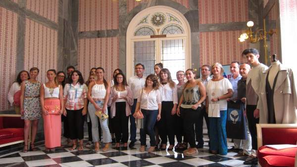 Alcalde de Murcia, concejales y diseñadores participantes en 'Made In Murcia' Alcalde de Murcia, concejales y diseñadores participantes en 'Made In Murcia'