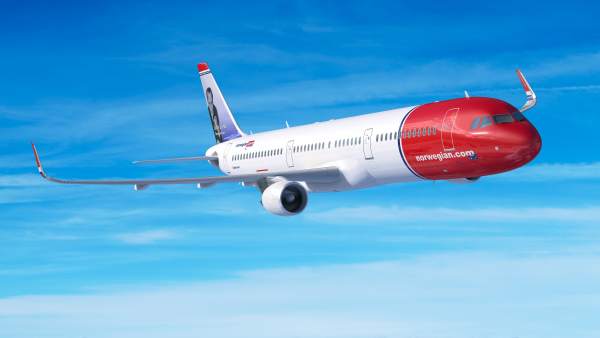 Avión de Norwegian Avión de Norwegian