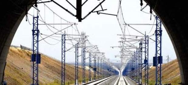 Túnel de una línea de AVE de Adif