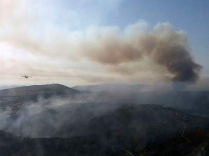 Incendio en Bolulla
