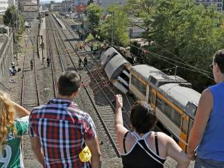Accidente ferroviario en O Porriño