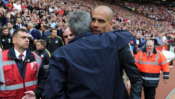 Mourinho y Guardiola Mourinho y Guardiola