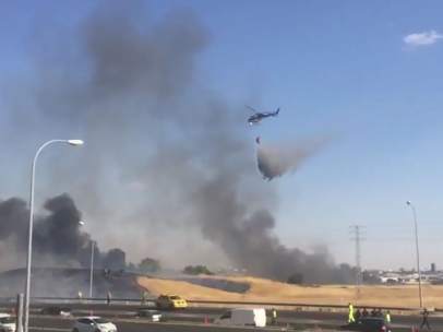 Incendio en Leganés