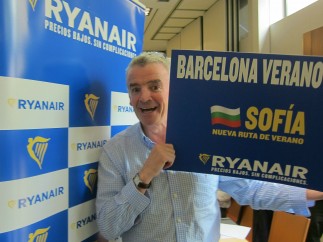 El consejero delegado de Ryanair, Michael O'Leary.
