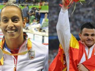 Teresa Perales y David Casinos, dos figuras de los paralímpicos en Río