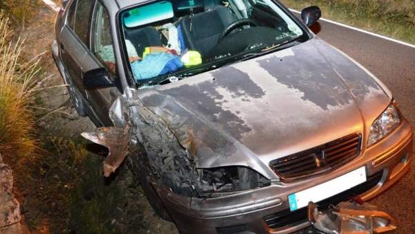 Imagen del accidente. Imagen del accidente.