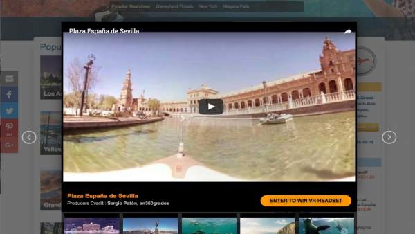 'Realidad Virtual' Para Conocer Sevilla. 'Realidad Virtual' Para Conocer Sevilla.
