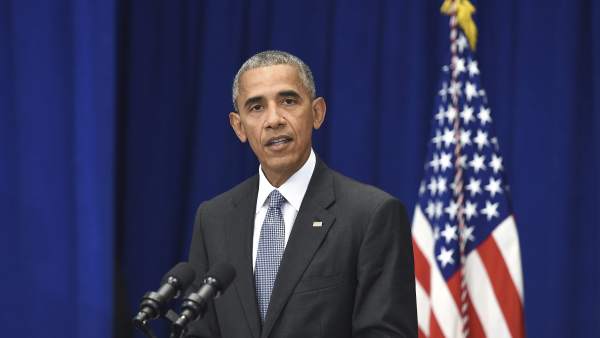 Barack Obama, durante una rueda de prensa Barack Obama, durante una rueda de prensa